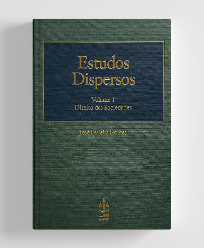 Livro- Estudos Dispersos, Vol. 1 – Direito das Sociedades