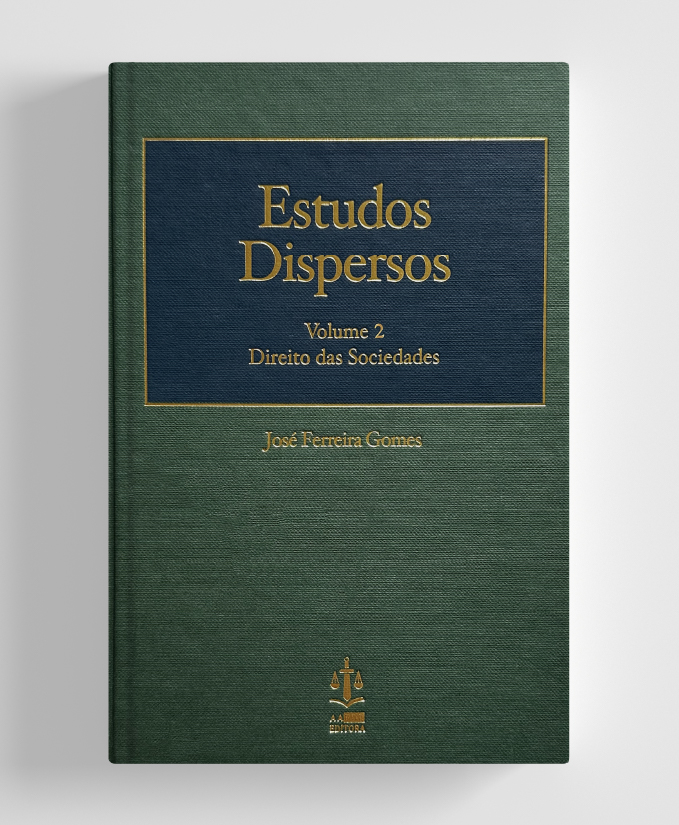 Livro- Estudos Dispersos, Vol. 2 – Direito das Sociedades