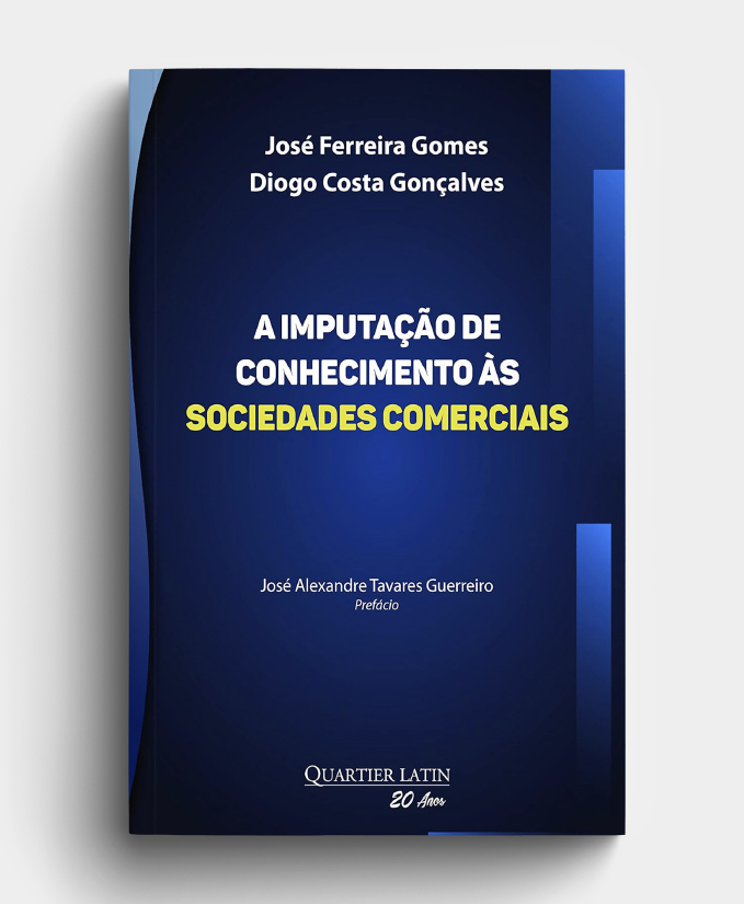 Livro- A Imputação de Conhecimento às Sociedades Comerciais